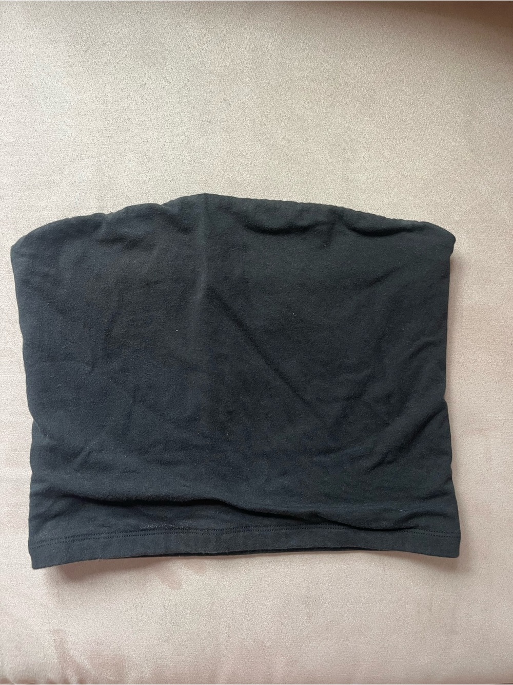 Brandy Melville Black Strapless Tube Top